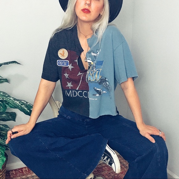 Handmade Tops - Refashion Tee #16